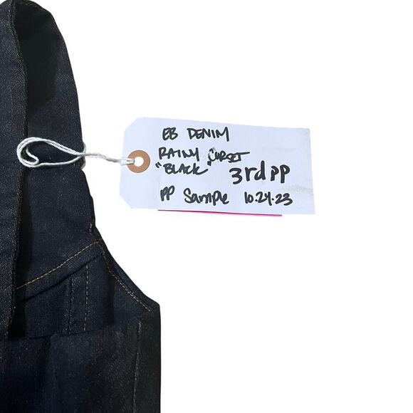 EB Denim Sample Sale Rainy Denim Corset Midnight “Black” - Picture 9 of 12